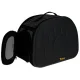 Purlov Foldable Pet Carrier Bag, Black