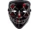 LED Light-Up Halloween / Party Mask Purge, Universal Size