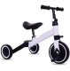 Children\'s balance bike with adjustable seat, white