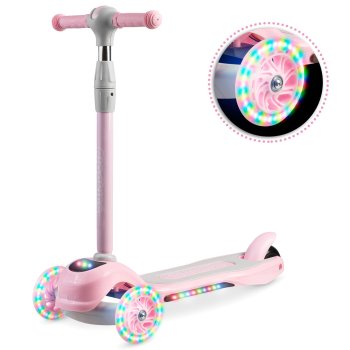 Ricokids Piko Pink 3-Wheeled Scooter for Kids – Fun & Safe Ride