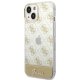 Guess 4G Pattern Script iPhone 14 Plus vāciņš, zelta