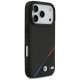 BMW M Carbon Tricolor Line MagSafe Phone Case Cover iPhone 17 Pro - Black