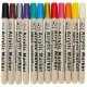 Acrylic Marker Set for Fabric, Stones and Glass, 12 pcs