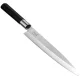 Fillet Knife KAI Wasabi Black Yanagiba 21 cm, Silver / Black