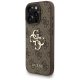 Guess 4G Strap Classic Logo vāciņš iPhone 16 Pro Max - Brūns | Phone Case Cover Brown