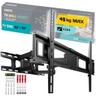 Humberg Full Motion TV Wall Mount for 32-70 Inch TVs, 45 kg