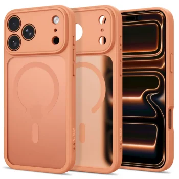 Tech-Protect BasicMag MagSafe Case for iPhone 17 / 18 Pro Max, Matte Cosmic Orange