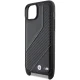 BMW iPhone 15 Plus / 14 Plus Case M Edition Carbon Stripe & Strap, Black