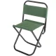 Folding Camping and Fishing Chair with Backrest, Green