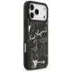 Karl Lagerfeld Grained Pattern&Logo MagSafe Phone Case Cover iPhone 17 Pro Max - Black