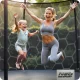 Garden Trampoline 312 cm (10 ft) with Inner Safety Net and Ladder Neo-Sport