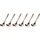 Sambonet Taste PVD Espresso Spoon Set, 6 Pieces, Copper