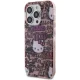 Hello Kitty iPhone 14 Pro Case IML Tags Graffiti, Pink