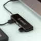 USB-A Hub Orico FL01 4x USB-A 2.0, 30 cm Cable, Black