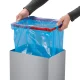 Hailo Big-Box Swing XL Waste Bin with Swing Lid, 52 L, Silver