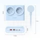 Orico PDC25 25W 6in1 Power Strip 2x AC + 2x USB-A + 2x USB-C - Blue