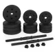 Adjustable dumbbells set 2×10 kg for home workouts, 20 kg