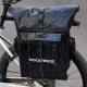 Rockbros 2-in-1 Bike Pannier Bag & Backpack 18L, Waterproof, Black