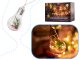 Ikonka LED String Lights with Decorative Bulbs, 3m, 50 LED, Warm White