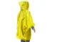 Pocket Rain Poncho with Hood 130 x 125 cm, Yellow
