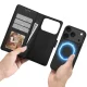 Tech-Protect Wallet MagSafe Case for iPhone 17 Pro, Matte Black