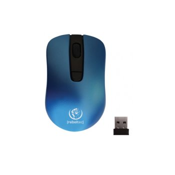 Rebeltec STAR Wireless Optical Mouse, Blue