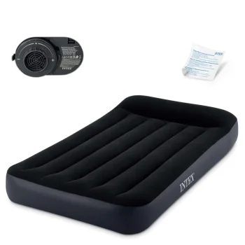 Intex 64146ND Inflatable Airbed with Built-in Pump, 191x99x25 cm