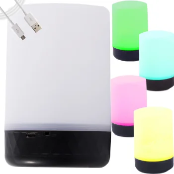 LED RGB Night Light with USB, 2 Modes, 8 Colors