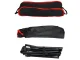 Folding Camping and Fishing Chair Black-Red