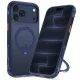 Tech-Protect MagAir Stand MagSafe CC Case for iPhone 18 Pro / 17 Pro, Matte Navy Blue