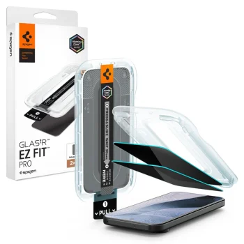 Apsauginis stiklas Spigen Glas.tR EZ Fit Pro HD Privacy telefonui Google Pixel 9/9 Pro/10 Pro/11 Pro, 2 vnt.