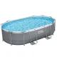 Bestway 56448 Power Steel Frame Pool 488x305x107 cm with Accessories