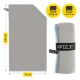4FIZJO Quick-Drying Microfiber Towel 180 x 100 cm, Grey