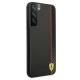 Ferrari On Track Carbon Stripe Case for Galaxy S22+, Black