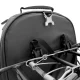 Wozinsky 2-in-1 Bicycle Trunk Bag & Backpack, 40L, Black