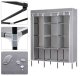 Massido Textile Closet, Gray