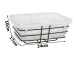 Kitchen and Bathroom Basket Shelf Organaizer, Different colours