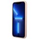 Guess Saffiano Triangle Logo Cardslot vāciņš iPhone 13 - Rozā