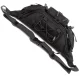 Universal Tactical Belt Waist Kidney Banana Bag 86 - 112 cm, Black
