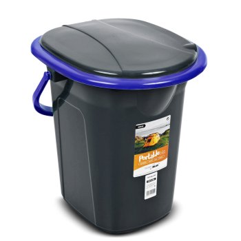 Портативный туалет GreenBlue GB320BB, 19 л, черно-темно-синий