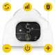 4Fizjo LITE Single Electric Breast Pump, White/Pink