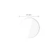 Tech-Protect Glass Fit+ Tempered Glass for Samsung Galaxy Watch 8 40mm 2-Pack, Transparent