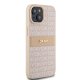 DKNY iPhone 15 Plus / 14 Plus Case Mono Stripe & Metal Logo, Pink