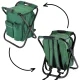Folding Fishing Chair with Backpack and Cooler Bag 3in1