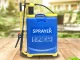 Backpack Garden Pressure Sprayer with Nozzles, 16L, Blue