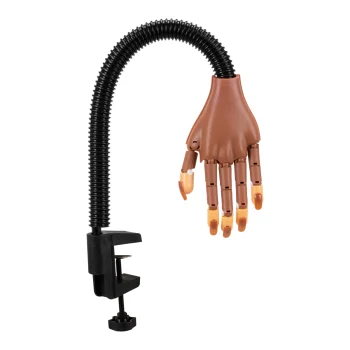Practice Hand for Manicure Training with Clamp