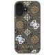 Guess 4G Printed Stripes MagSafe Case for iPhone 16 - Brown