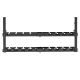 Maclean MC-102 B Under-Desk Cable Organizer, 2 Levels, Black
