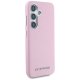 Karl Lagerfeld Saffiano MagSafe Case for Samsung Galaxy S25, Pink
