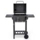 BBQChef™ 2-Piece Charcoal Grill Berdsen BD-892, Black